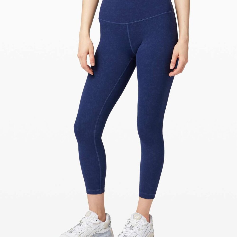 Lululemon Wunder Under High-Rise Tight Indigo Spray 25"